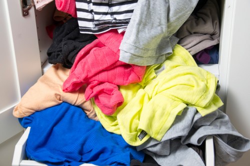 First aid and emergency response kit at a clearance job